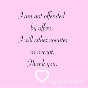 Always open to offers